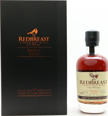 Redbreast 27yo Dream Cask Port to Port Edition Bourbon & Ruby Port Birdhouse Members 56% 500ml