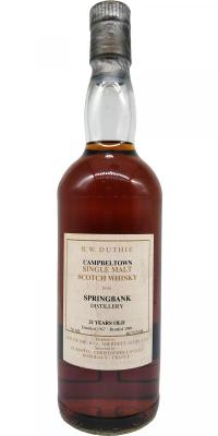 Springbank 1967 RWD EUROPVIN-CHRISTOPHER Cannan 46.7% 750ml