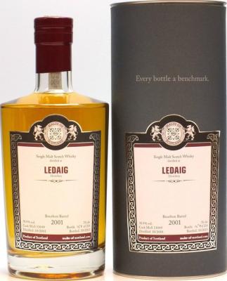 Ledaig 2001 MoS Peated Bourbon Barrel 58.9% 700ml