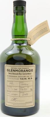 Glenmorangie 1991 Speakeasy Hand bottled available only at the distillery #5446 58.5% 700ml