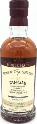 Dingle The Whisky Sanctuary The Sons & Daughters 25L European Oak www.thewhiskysanctuary.de 46.5% 700ml
