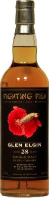 Glen Elgin 38yo JW Fighting Fish 38yo Bourbon Cask Monnier Trading 48.2% 700ml