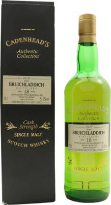 Bruichladdich 1976 CA Authentic Collection 18yo Sherrywood 54.2% 700ml