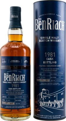 BenRiach 1981 Single Cask Bottling #522 LMDW & Nectar 46.6% 700ml