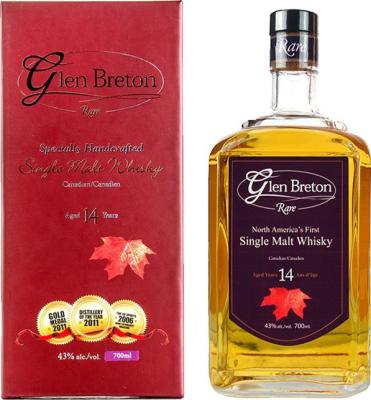 Glen Breton Rare 14yo 43% 700ml