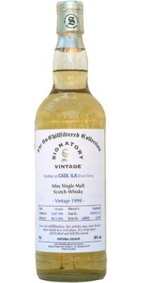 Caol Ila 1990 SV The Un-Chillfiltered Collection Hogshead 04 843 2+3 04/843/2+3 46% 700ml