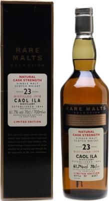 Caol Ila 1978 Rare Malts Selection 23yo Oak cask 61.7% 700ml