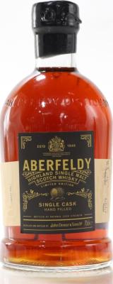 Aberfeldy 1999 Hand Bottled at the Distillery Sherry Cask 56.5% 700ml