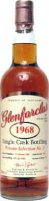 Glenfarclas 1968 Single Cask Bottling 37yo #689 51.4% 700ml