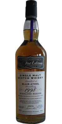 Blair Athol 1998 ED The 1st Editions Refill Hogshead HL 17105 59.1% 700ml