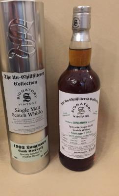 Longmorn 1992 SV The Un-Chillfiltered Collection #48505 Vinothek Massen 51.3% 700ml