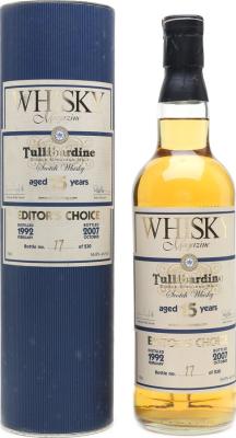 Tullibardine 1992 Whisky Magazine Editor's Choice 54.8% 700ml