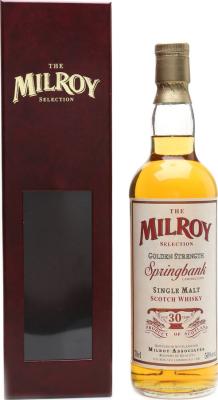 Springbank 30yo Soh Selection Golden Strength 50% 700ml