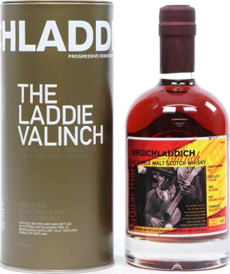 Bruichladdich 1992 Valinch The Guitar Man Tube 18yo 50.2% 500ml