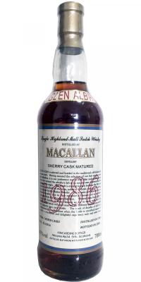 Macallan 1986 Kin Glen Alba Sherry B760556 43% 700ml