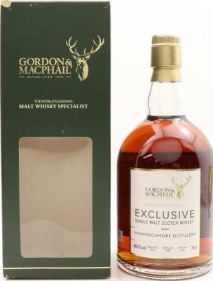 Mannochmore 1994 GM Exclusive Refill Sherry Hogshead #2205 The Gordon&MacPhail Shop Elgin 48.6% 700ml