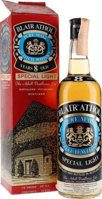 Blair Athol 8yo Pure Malt Special Light Noble Drink Import Italy 40% 750ml