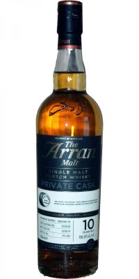 Arran 2005 Private Cask Bourbon Barrel 2005/800195 55.9% 700ml