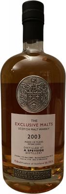 Speyside 2003 CWC Exclusive Malts #1718 56.3% 750ml