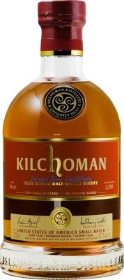 Kilchoman United States Small Batch Release No. 8 Port Bourbon Sherry 47.7% 750ml