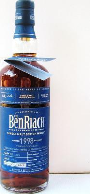 BenRiach 1998 Single Cask Bottling #5952 51.9% 700ml