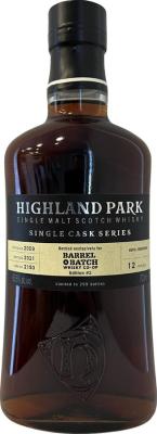 Highland Park 2009 Single Cask Series Refill Hogshead Barrel & Batch Whisky Co-op Edition #2 63.6% 700ml