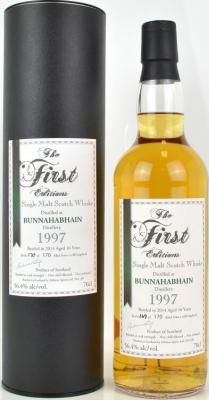 Bunnahabhain 1997 ED The 1st Editions 16yo Refill Hogshead 56.4% 700ml