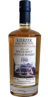 Caol Ila 1990 KzB Rare Selection #13133 57% 500ml