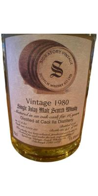 Caol Ila 1980 SV Vintage Collection Dumpy Oak Cask 55.4% 700ml