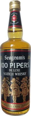 100 Pipers De Luxe Scotch Whisky SgrS Seagram Deutschland GmbH 40% 700ml