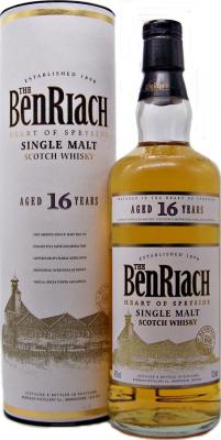 BenRiach 16yo Brown Label Bourbon Cask 40% 700ml