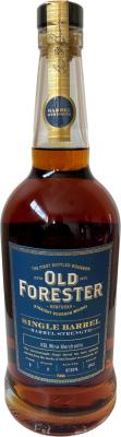 Old Forester Single Barrel New Charred White Oak K&L Wine Merchants 67.3% 750ml