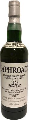 Laphroaig 10yo 1996 Strathclyde Dumbarton Distilleries Golf Outing 40% 700ml