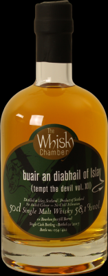buair an diabhail of Islay tempt the devil Vol. XII ex Bourbon first fill Barrel 58.1% 500ml