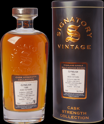 Clynelish 1996 SV Cask Strength Collection Refill Sherry Butt #6514 56.4% 700ml