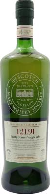 Arran 1999 SMWS 121.91 Nutty Granny's apple cake 16yo Refill Hogshead 57.5% 700ml