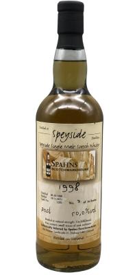 Speyside Distillery 1998 WhB Hogshead Spahns Scotchwarehouse 50% 700ml