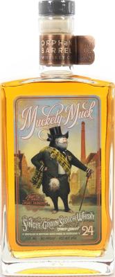 Muckety Muck 24yo OrBa Ex-Bourbon Casks 45% 750ml