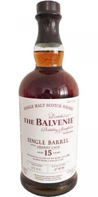 Balvenie 15yo Single Barrel Sherry Cask #4200 47.8% 700ml