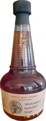 St. Kilian 2020 Whiskyzwerg's Peated Port Dream ex Portwein Ruby ruckgebaut 30 l Whiskyzwerg 58.5% 500ml