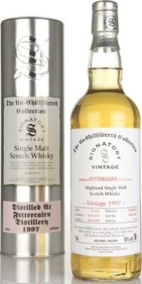 Fettercairn 1997 SV The Un-Chillfiltered Collection 5604 + 5605 46% 700ml