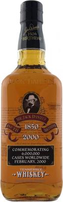 Jack Daniel's Mr. Jack Daniel's 150th Birthday Commemorating 6.000.000 Cases Worldwide 45% 750ml
