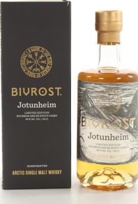 Bivrost Jotunheim Bourbon and Ex-Stout Casks 46% 500ml