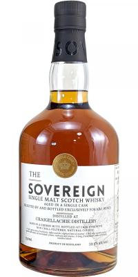 Craigellachie 2006 HL The Sovereign Sherry Butt K&L Wine Merchants Exclusive 59.9% 750ml