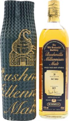 Bushmills 1975 Millennium Malt Cask no.264 Selected for David C. Fanthorpe 43% 700ml