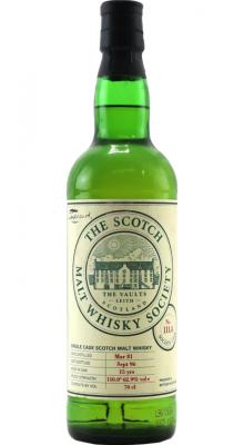 Lagavulin 1981 SMWS 111.4 62.9% 700ml