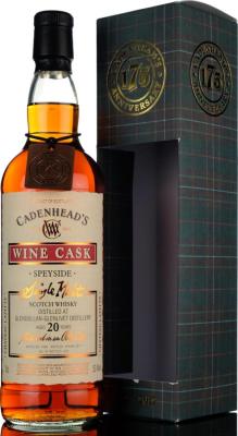 Glendullan 1996 CA Wood Range Wine Cask 52.4% 700ml