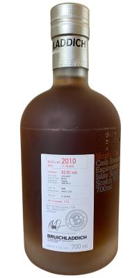 Bruichladdich 2010 Syrah Cask Second Fill Laddie Crew Germany 62.8% 700ml