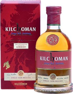 Kilchoman 2008 for Germany Sherry Finish 392-394/2008 59.4% 700ml