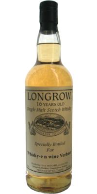 Longrow 16yo for Whisky en Wine Verhaar 46.4% 700ml